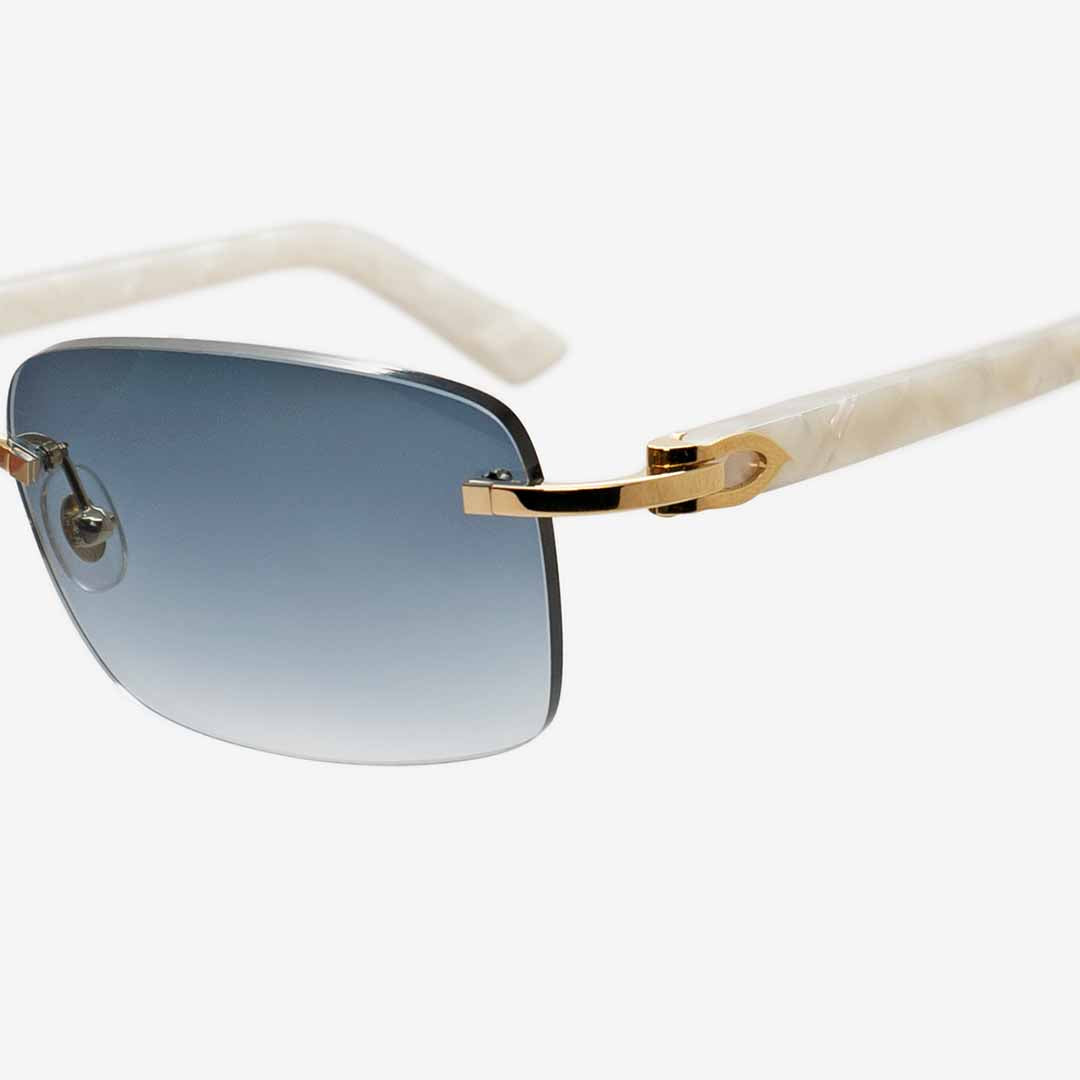 Cartier | C de Cartier | Pearl White Acetate - THE VINTAGE TRAP