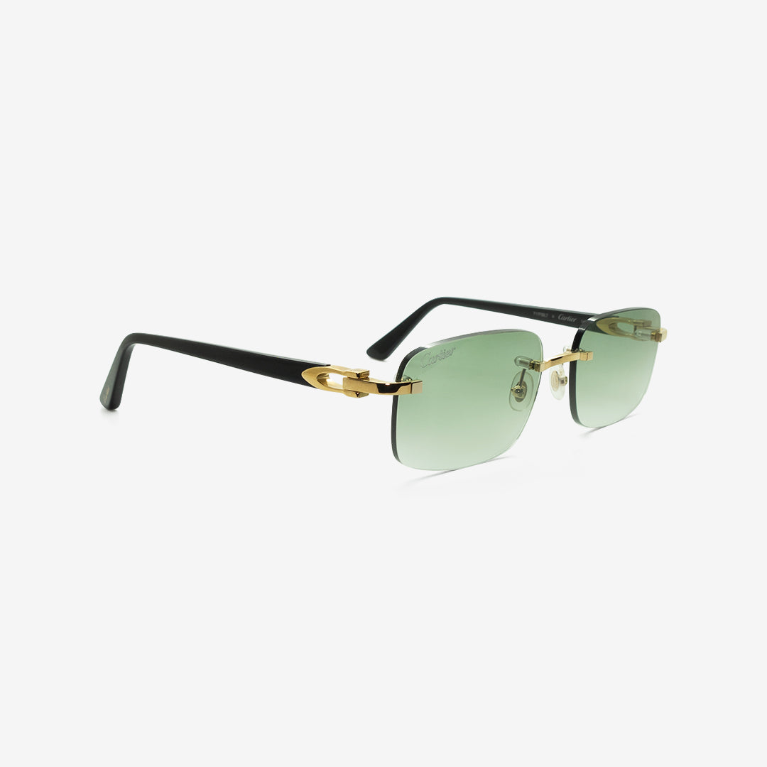 Green cartier online glasses