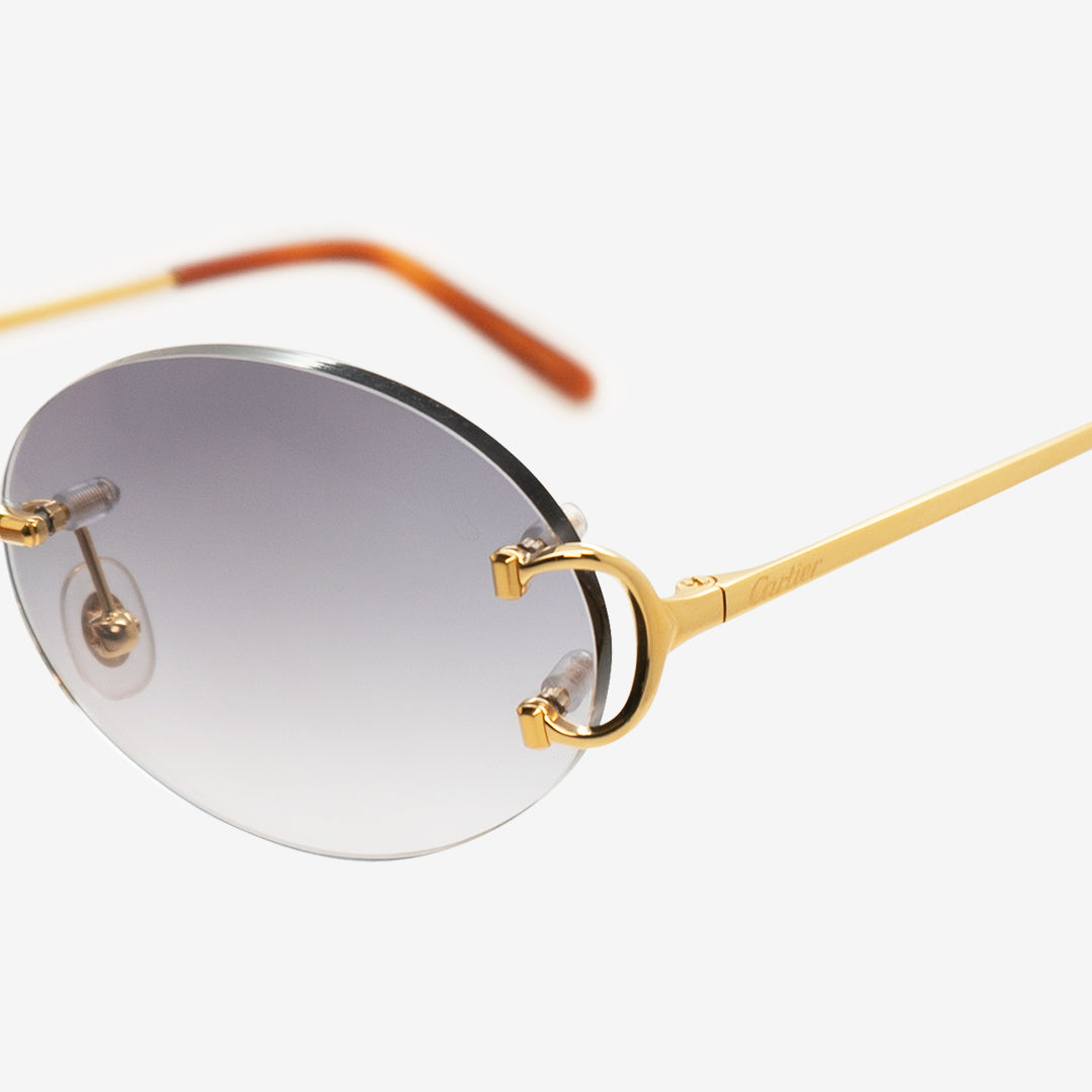 Cartier oval outlet glasses