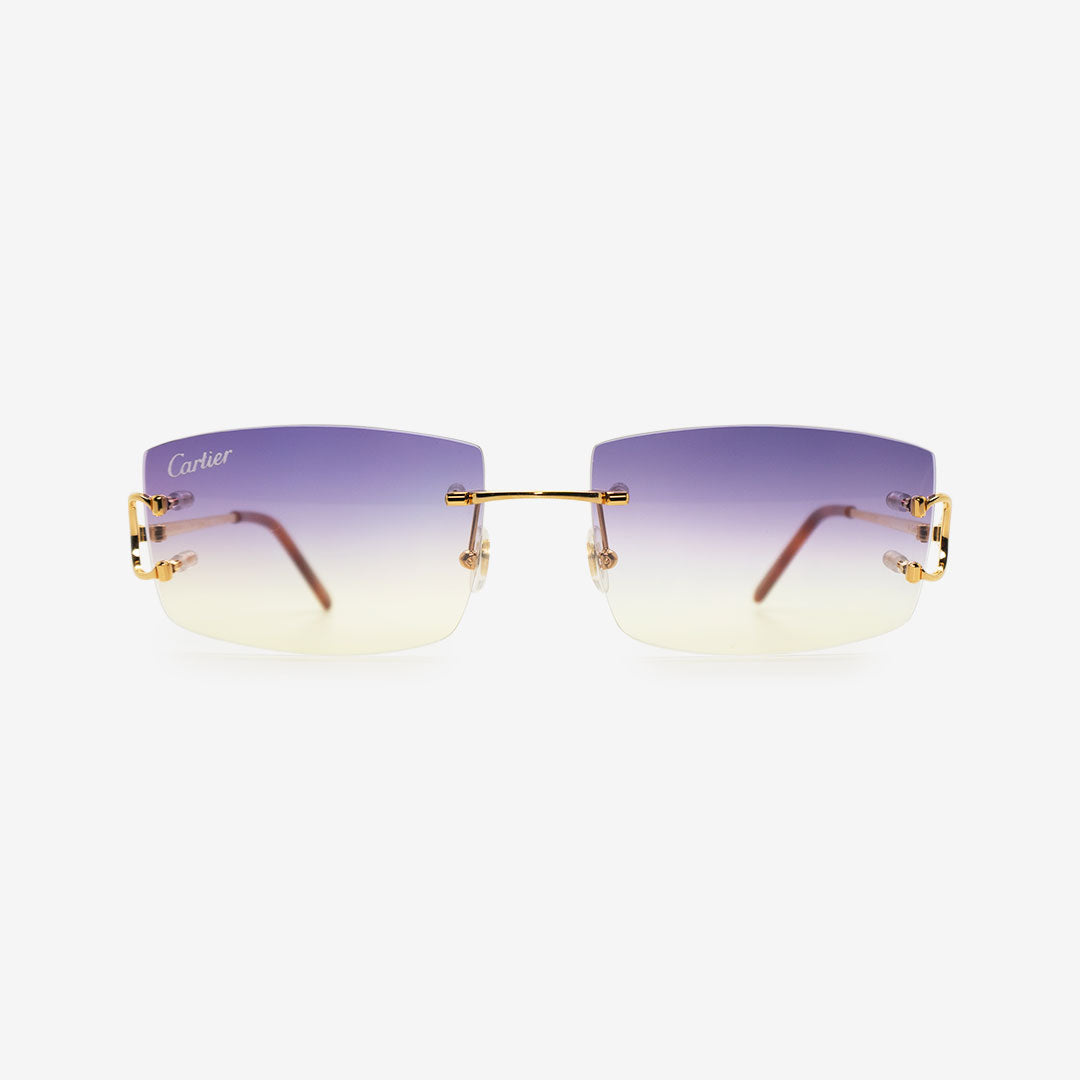 Cartier discount glasses purple