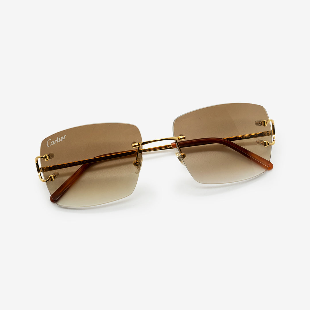 Cartier big c online sunglasses