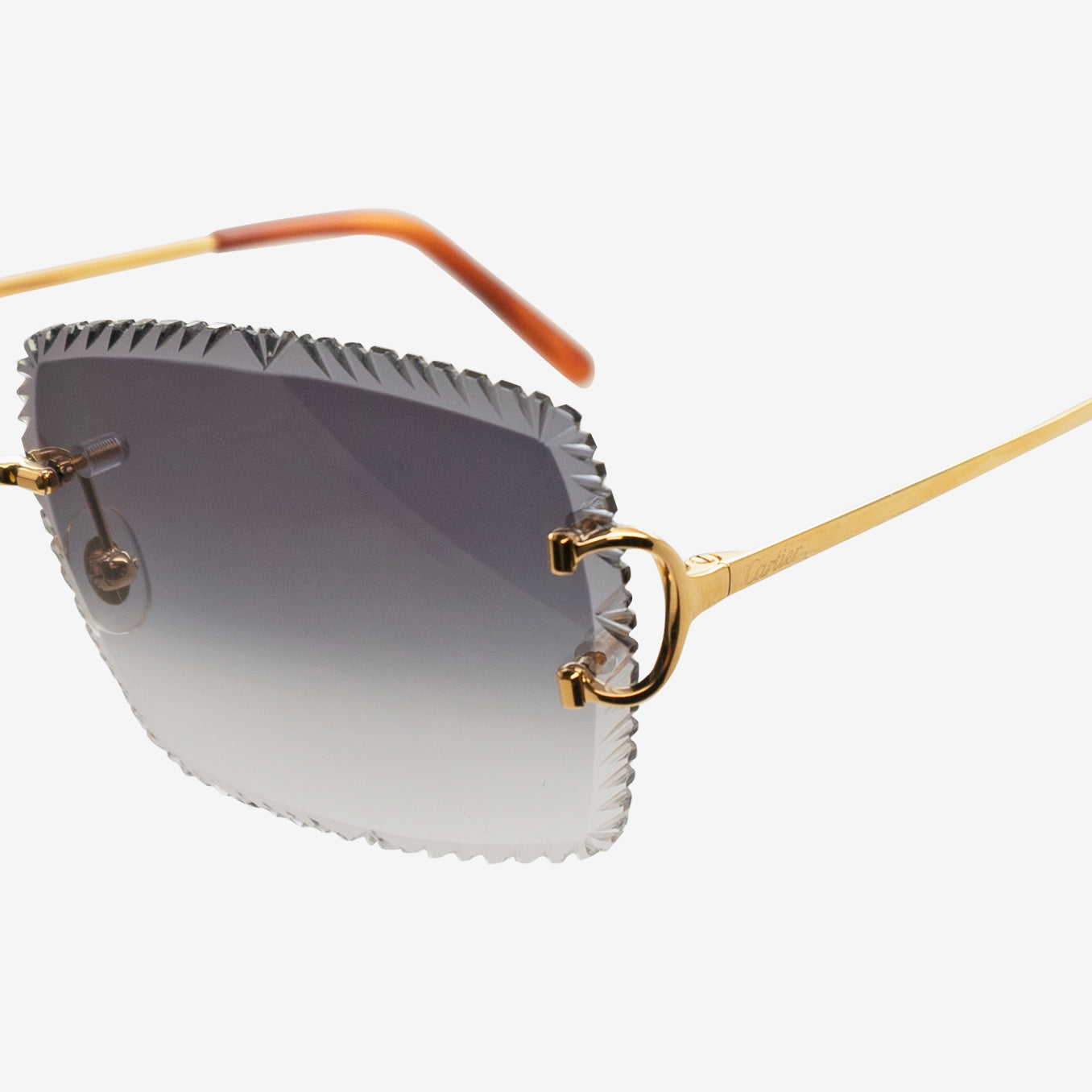 Cartier "Big C" | Diamond Cut Lenses - THE VINTAGE TRAP