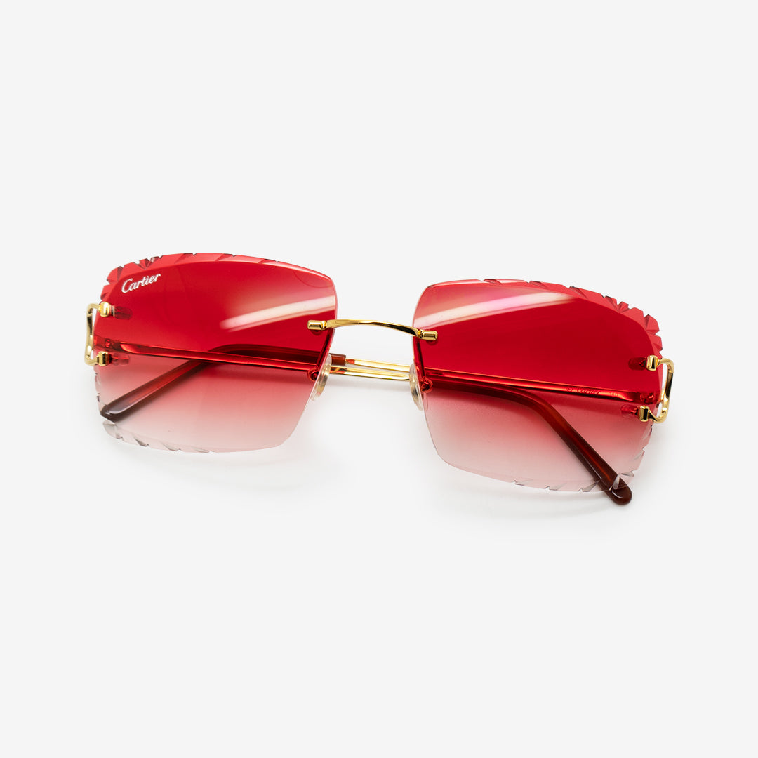 Cartier Piccadilly Diamond Cut Lenses