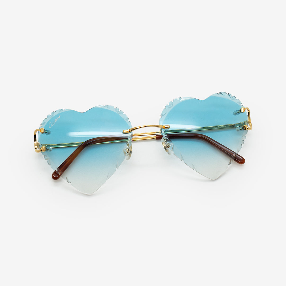 Cartier sunglasses best sale women's heart shaped