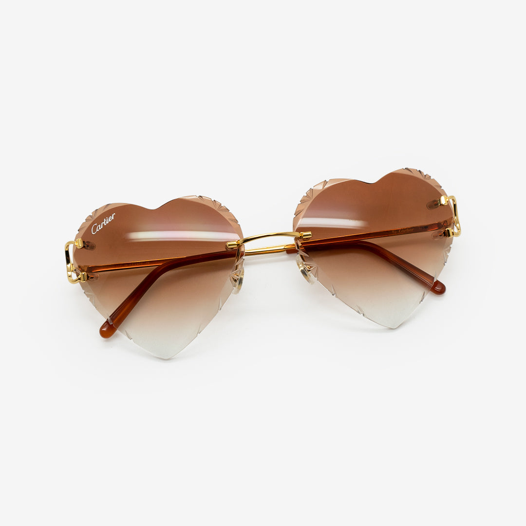 Cartier sunglasses store womens heart shaped