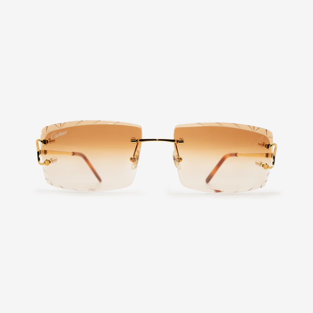 Cartier "Big C" | Diamond Cut Lenses - THE VINTAGE TRAP