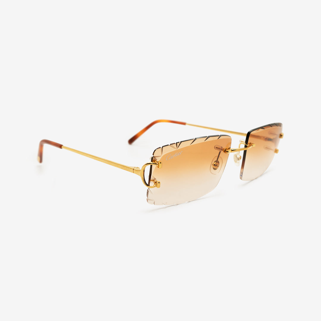 Cartier Piccadilly Diamond Cut Lenses