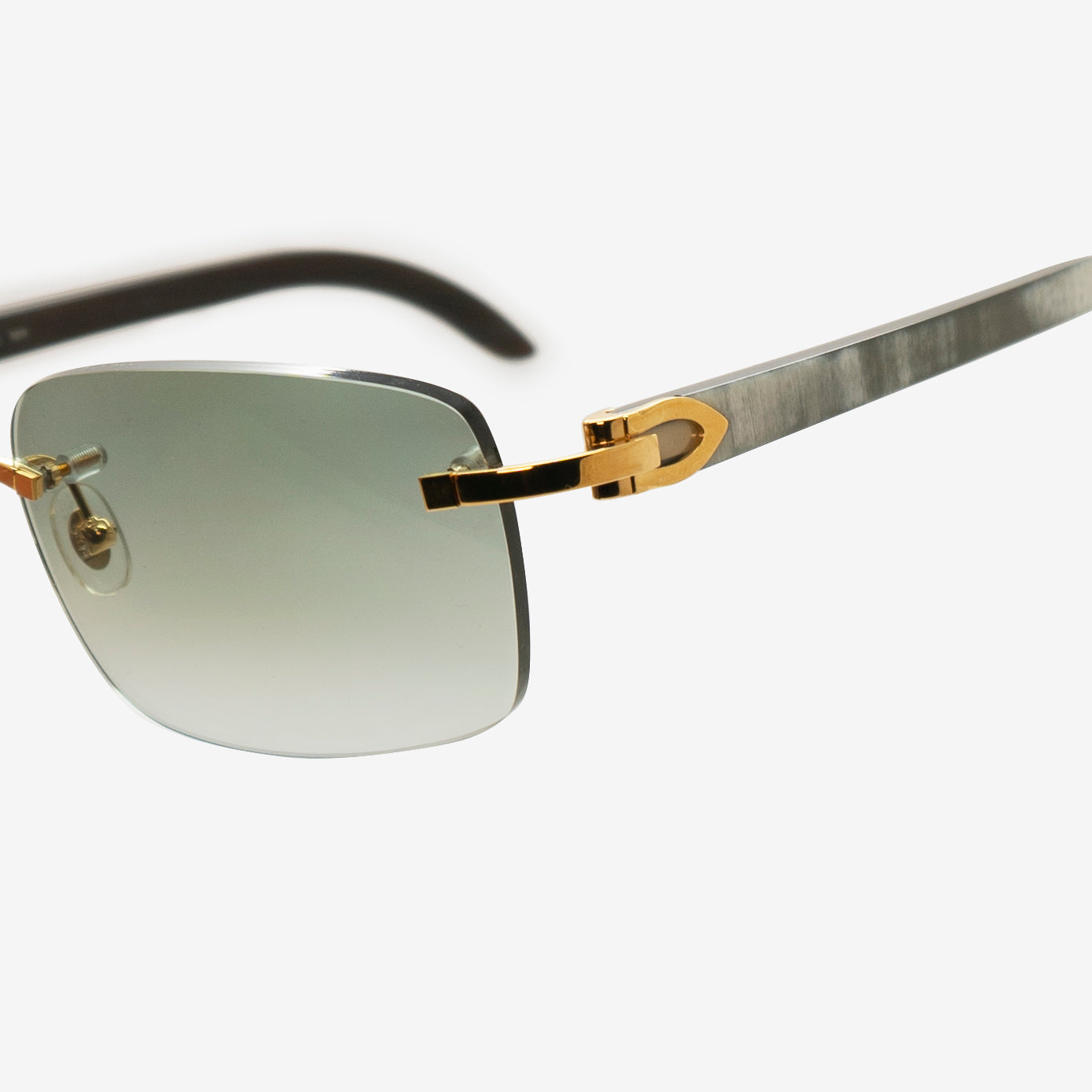 Cartier "Buffs" | White & Gold - THE VINTAGE TRAP