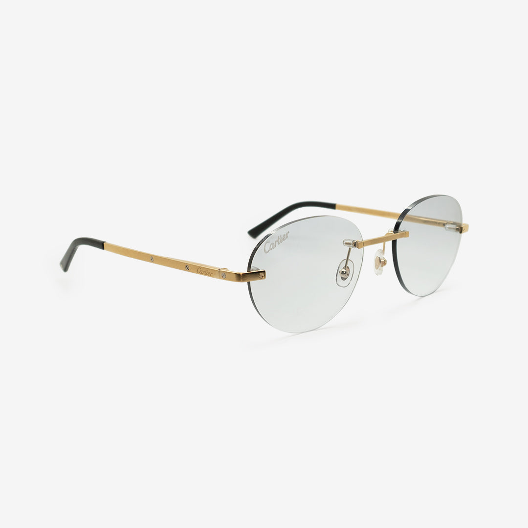 Cartier Santos de Cartier Rimless Vision Gallerie