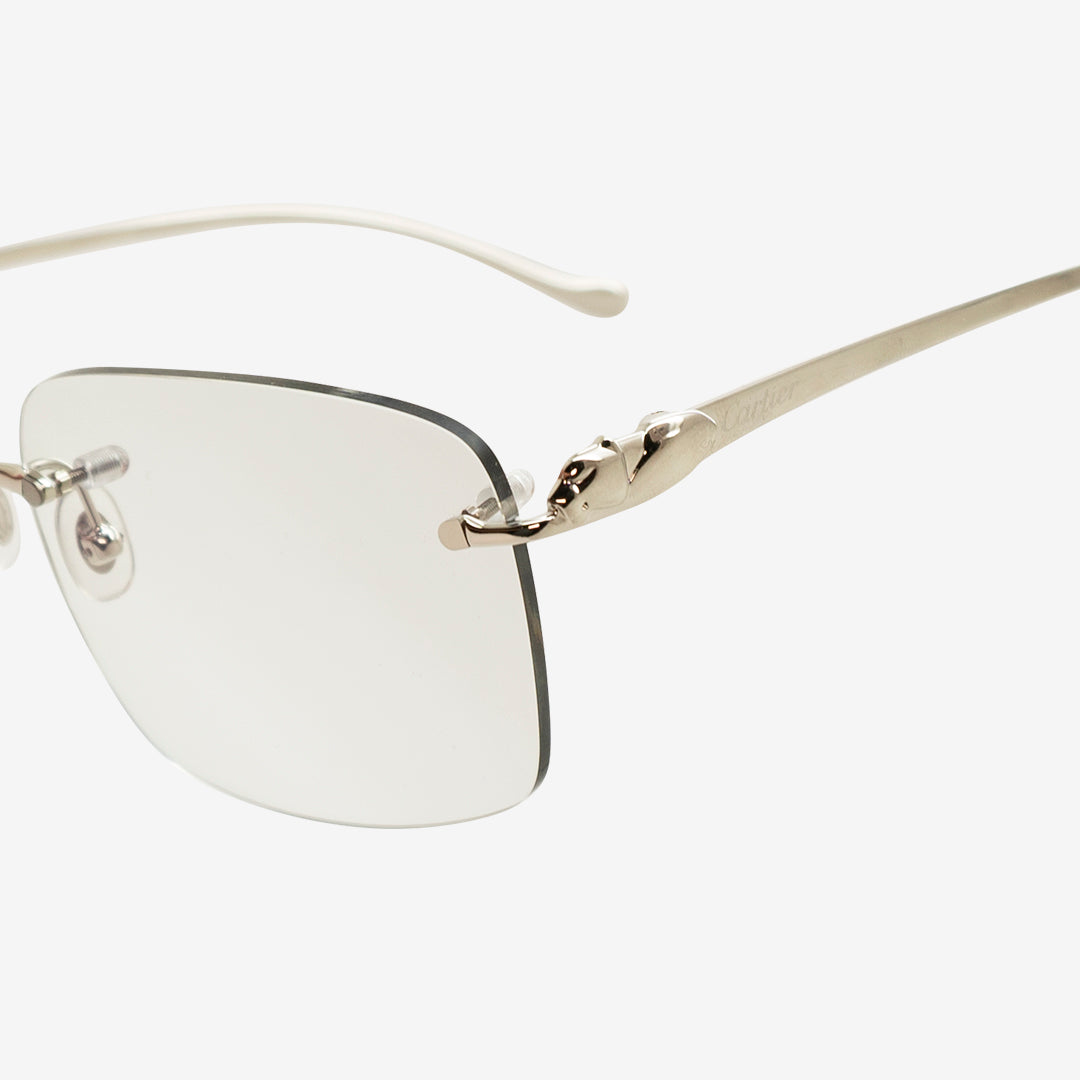 Cartier hotsell silver glasses