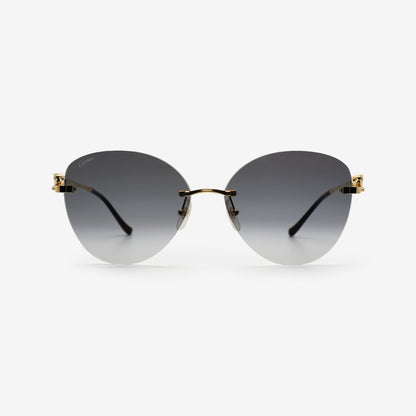 Cartier | "3D Panthére" | Rimless Sunglasses - THE VINTAGE TRAP