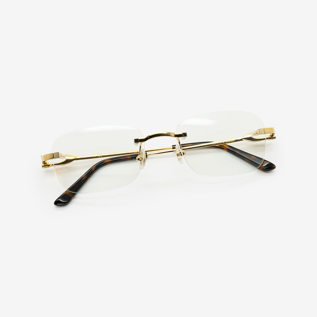 Cartier Rimless Glasses