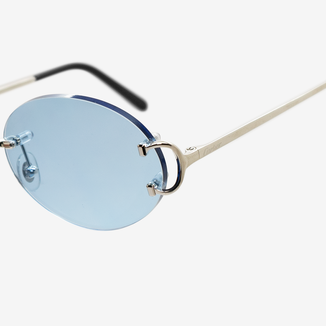 Cartier oval glasses sale