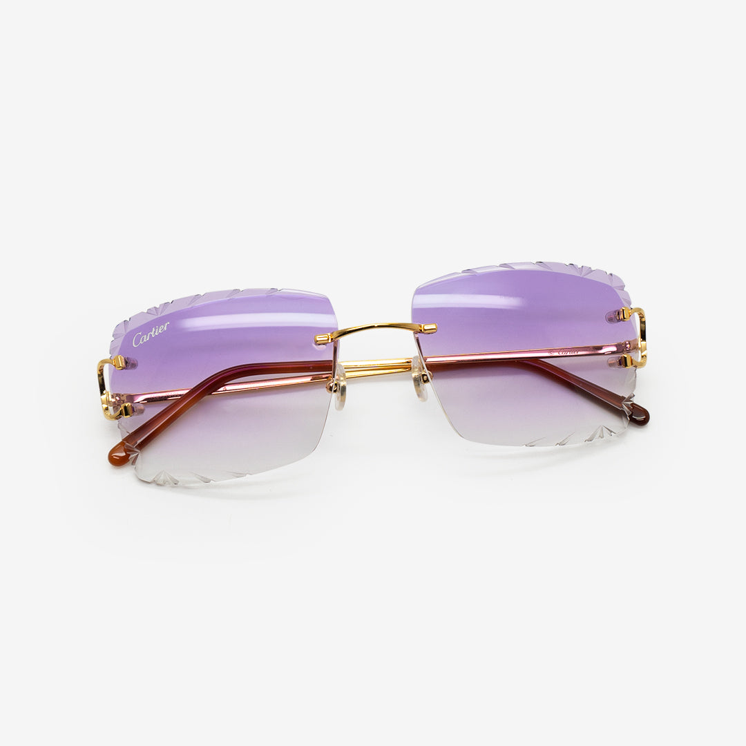 Cartier Piccadilly Diamond Cut Lenses