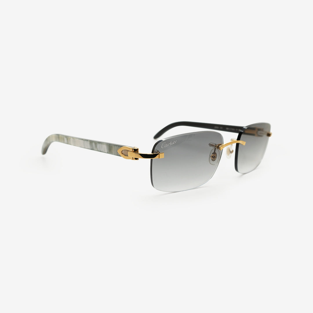 Cartier glasses buffalo Clearance