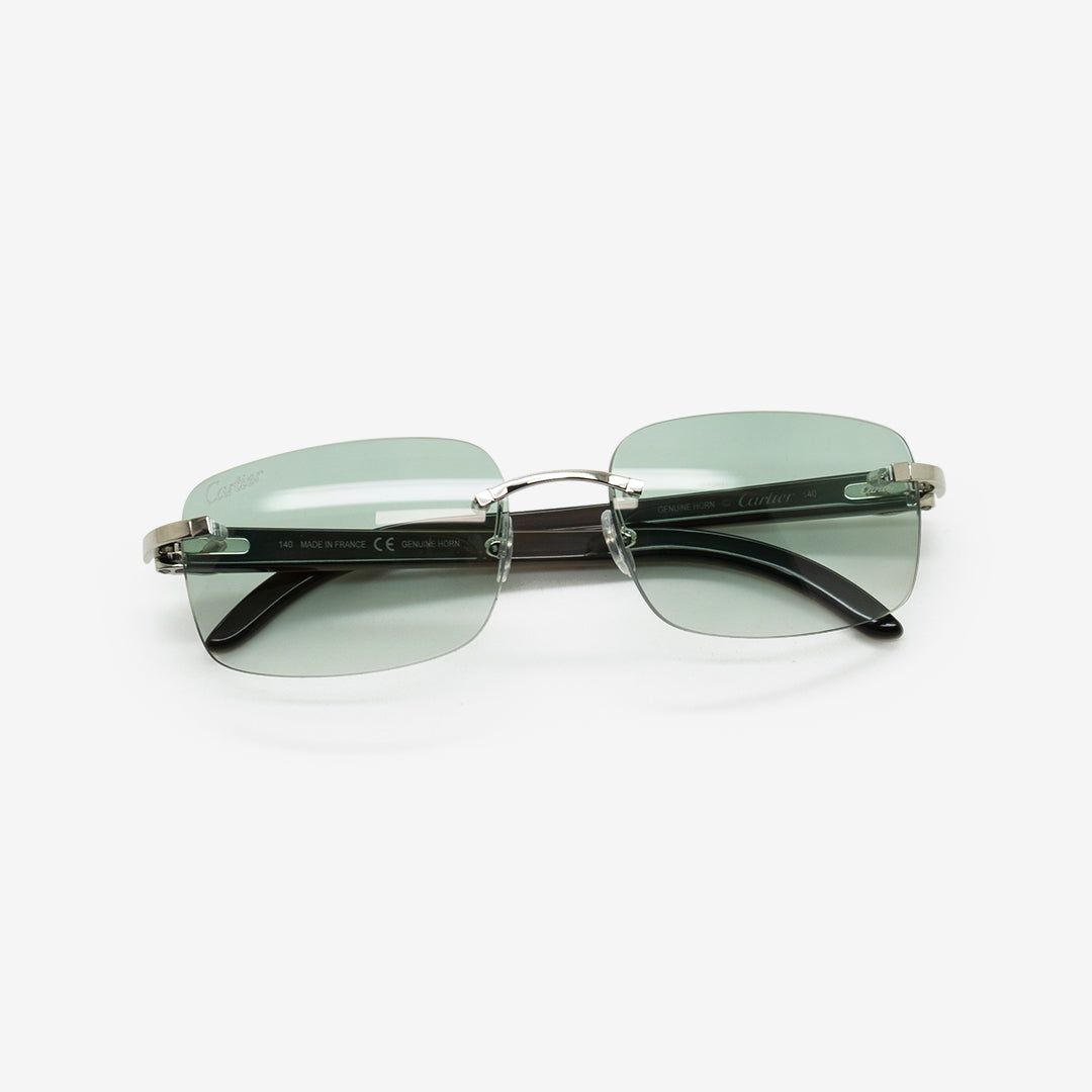 White buffs sunglasses hot sale