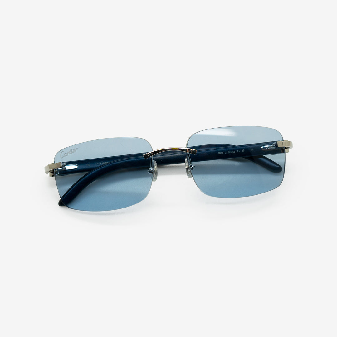 Cartier blue outlet lens