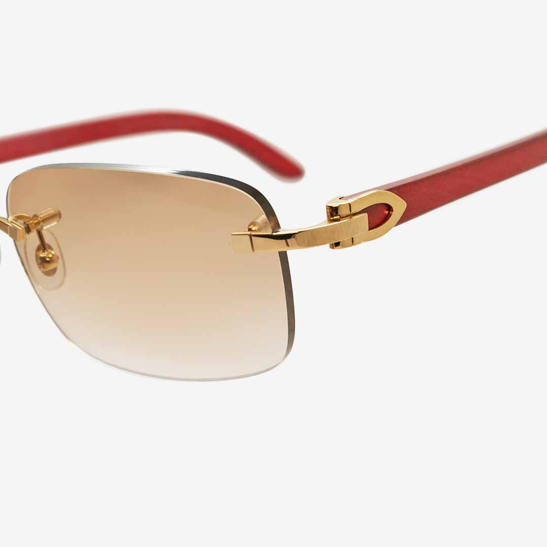 Cartier | Classic "Woods" | Red/Gold - THE VINTAGE TRAP