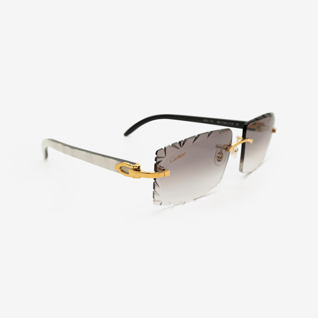 Cartier white buffs hot sale