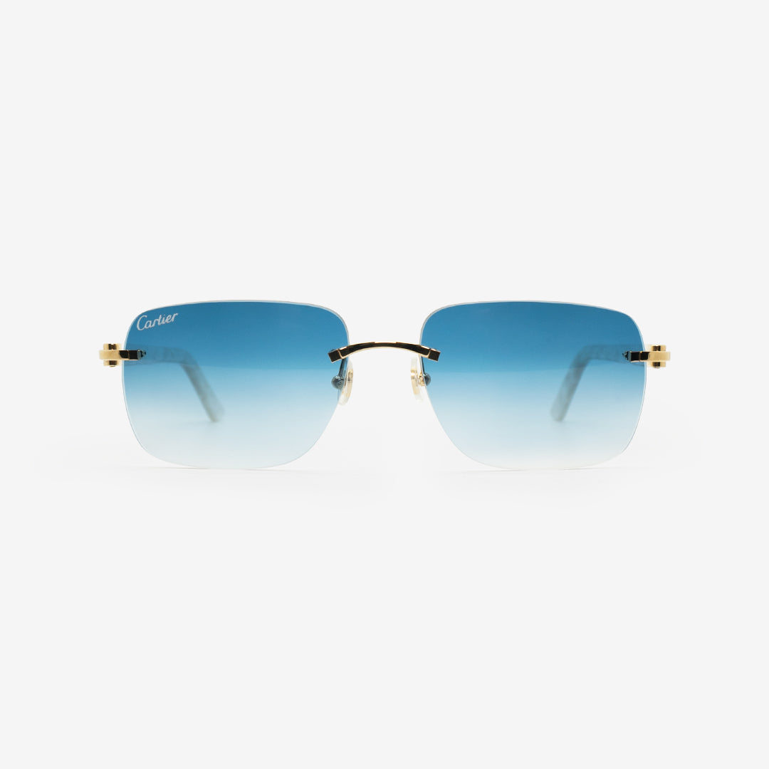 Cartier shop glasses blue