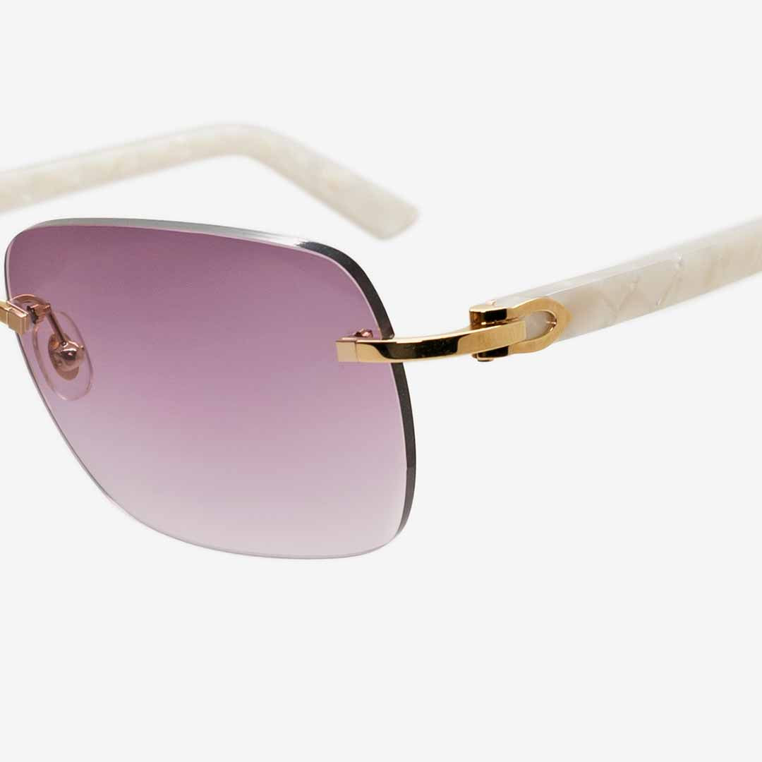 Purple tint cartier glasses hot sale