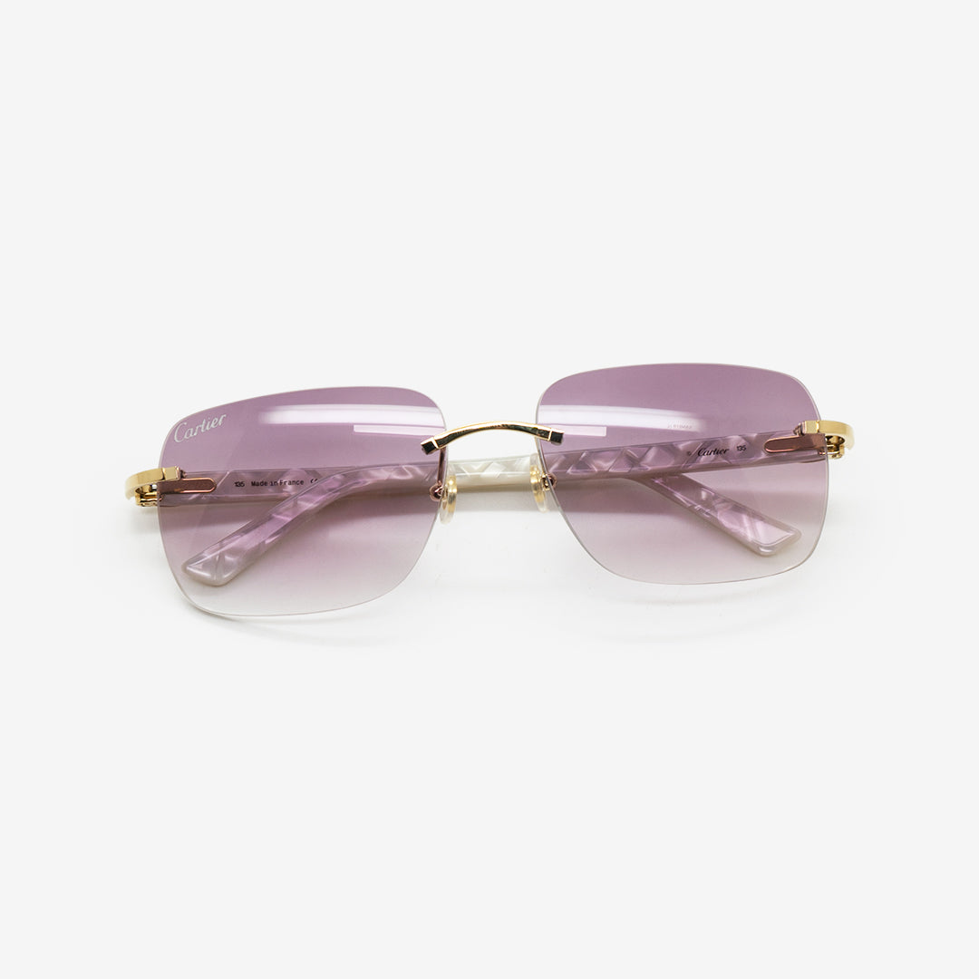 Cartier pilot sunglasses online 18k