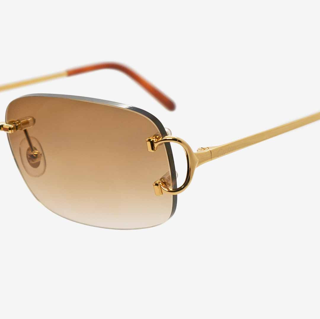 Cartier gold wire online frames